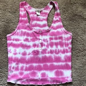 tie-dye crop